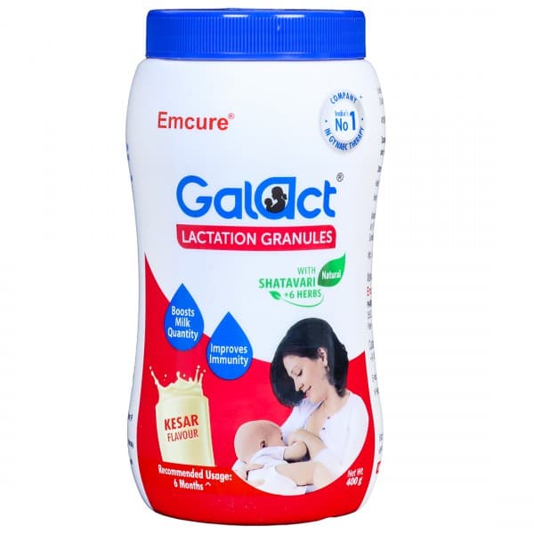 Galact Kesar Flavour Lactation Granules 400 g