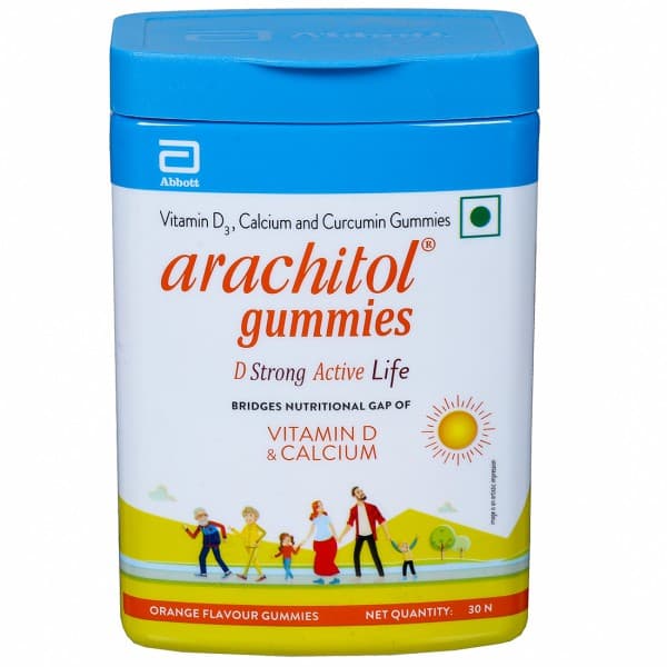 Arachitol Orange Flavour 30 Gummies