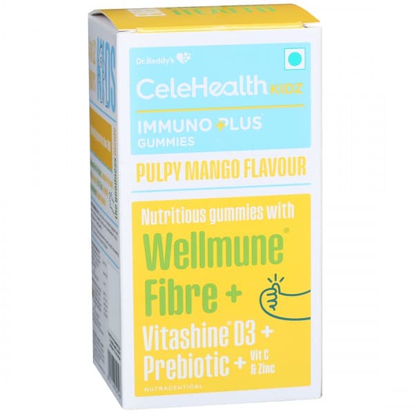 Celehealth Kidz Immuno Plus Pulpy Mango Flavour 30 Gummies