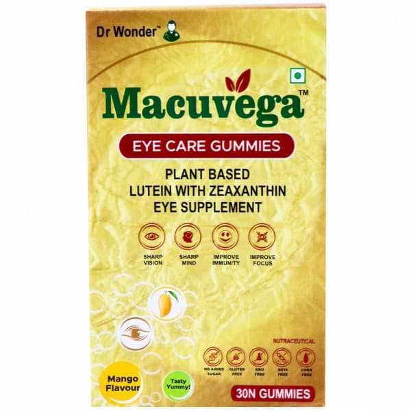 Macuvega Mango Flavour Eye Care 30 Gummies