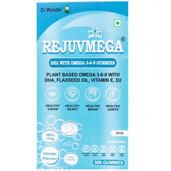 Rejuvmega Mango Flavour 30 Gummies