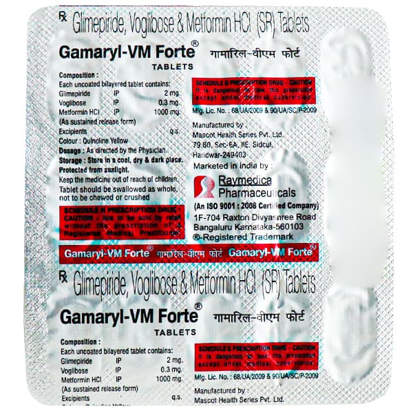 Gamaryl VM Forte Tablet (15 Tab)