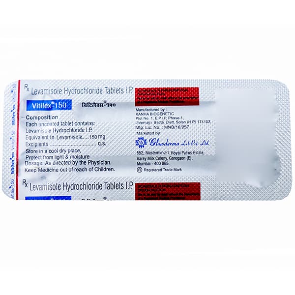Vitilex 150 mg Tablet (4 Tab)