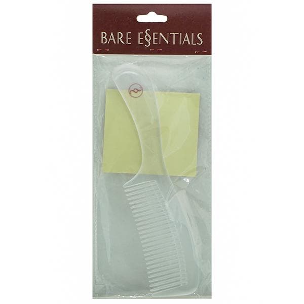 Bare Essentials Transparent Frosted Comb