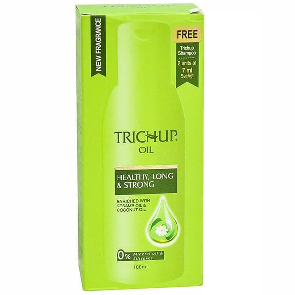 Trichup Oil Healthy, Long & Strong (Free Trichup Shampoo Sachet 2 x 7 ml) 100 ml