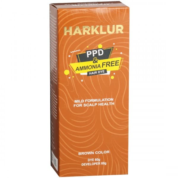 Harklur (Brown) Dye & Developer 60 g + 60 g