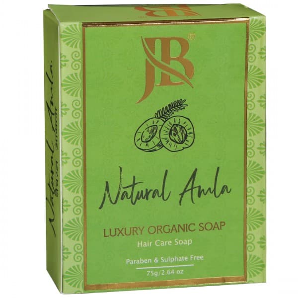 JB Natural Amla Luxury Organic Hair Care Soap 75 g