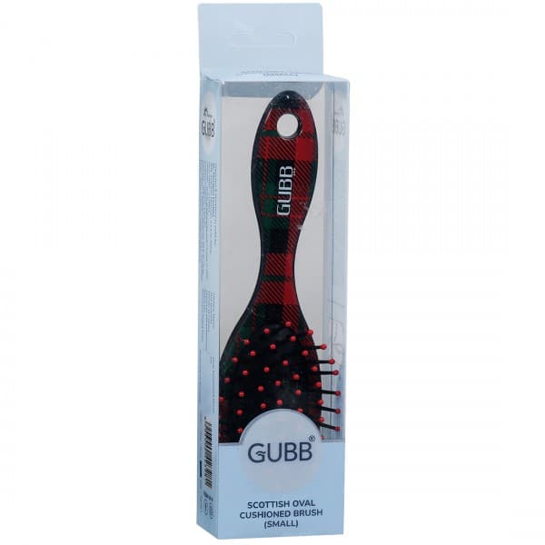 Gubb Scottish Oval Cushioned Brush Small