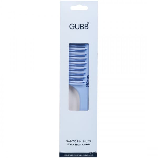 Gubb Santorini Hues Fork Hair Comb Sky Blue