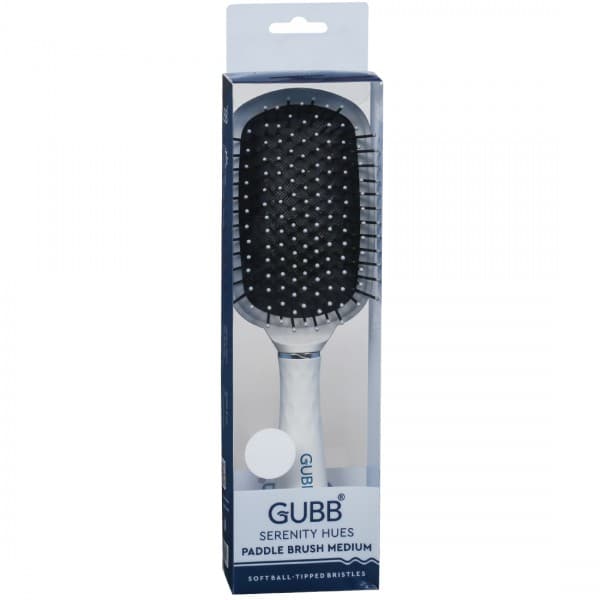Gubb Serenity Hues Paddle Brush Medium Ash Grey