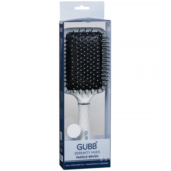 Gubb Serenity Hues Paddle Brush Ash Grey