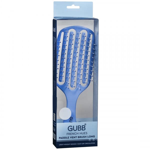 Gubb French Hues Paddle Vent Brush Long Light Blue