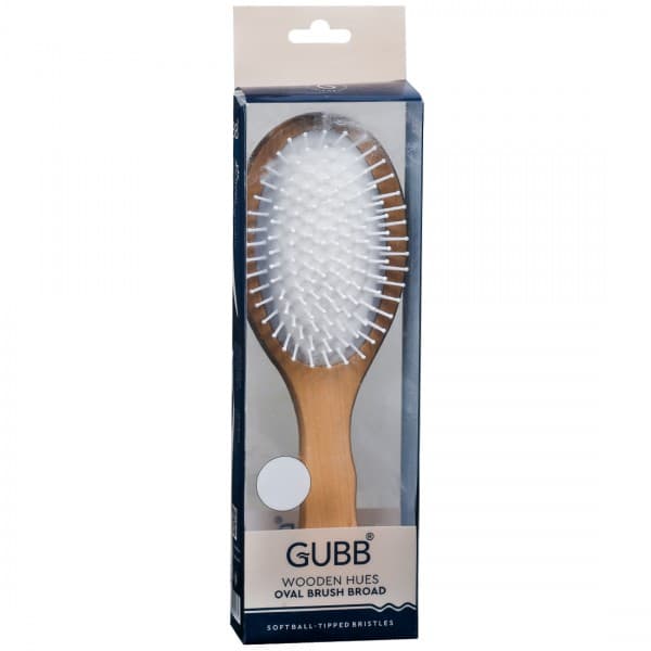 Gubb Wooden Hues Oval Brush Broad