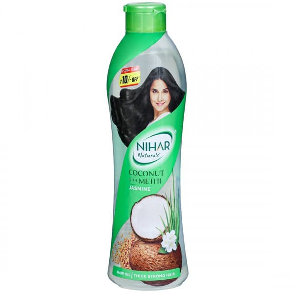 Nihar Naturals Jasmine Coconut Hair Oil (Rs 10 Off) 400 ml