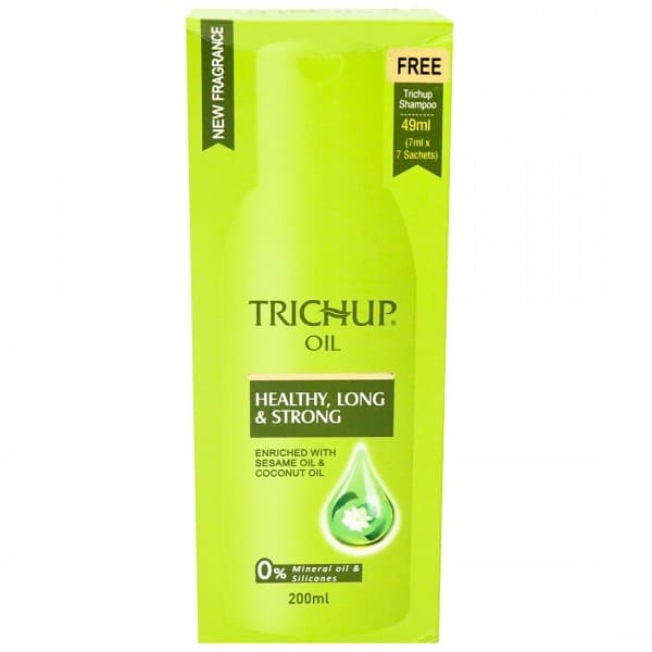 Trichup Oil Healthy, Long & Strong (Free Trichup Shampoo Sachet 7 x 7 ml) 200 ml