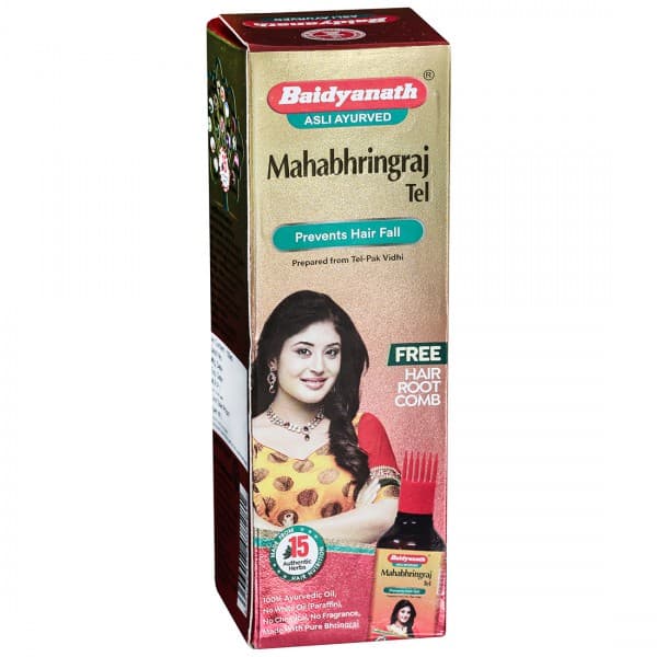Baidyanath Jhansi Mahabhringraj Tel (Free Hair Root Comb) 100 ml