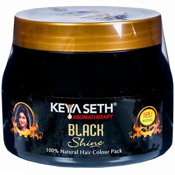 Keya Seth Aromatherapy Black Shine Natural Hair Colour Pack 100 g