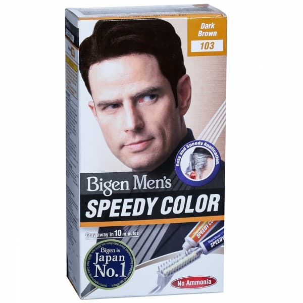 Bigen Mens Speedy Color Dark Brown 103 (40 g + 40 g)
