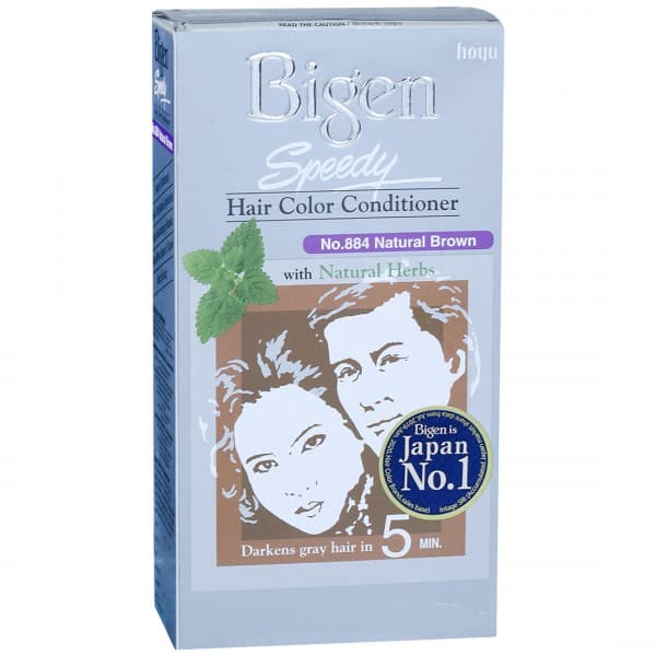 Bigen Speedy Hair Color Conditioner Natural Brown 884 (40 g + 40 g)