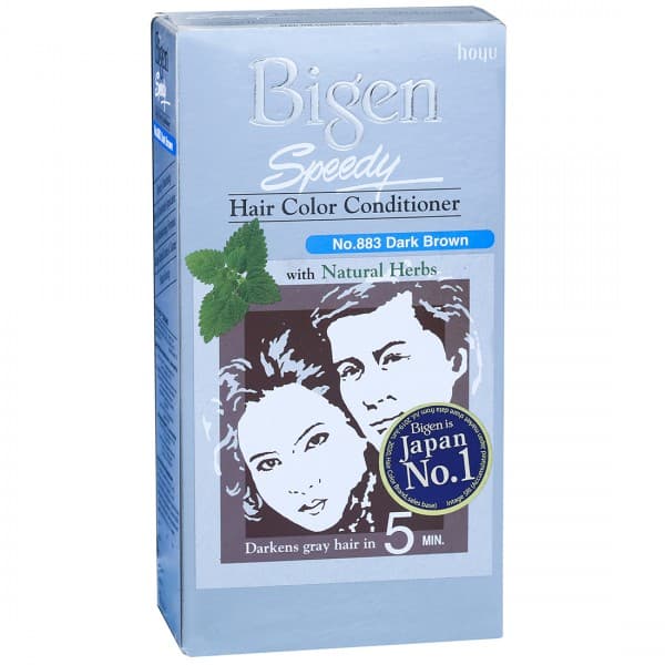 Bigen Speedy Hair Color Conditioner Dark Brown 883 (40 g + 40 g)
