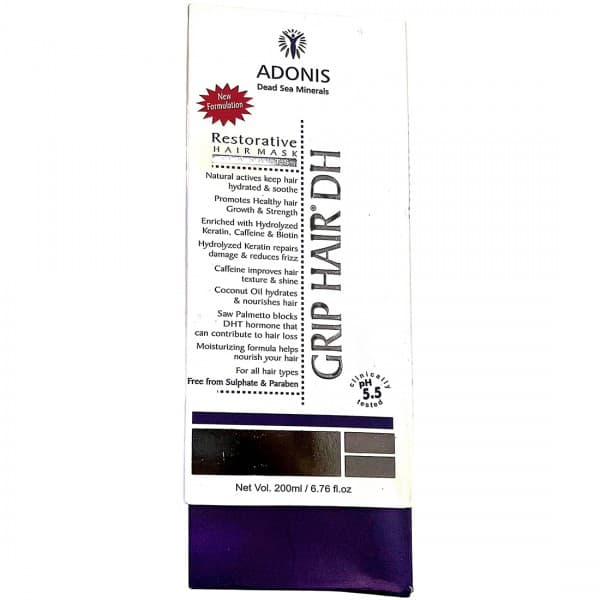 Adonis Dead Sea Minerals Grip Hair DH Restorative Hair Mask 200 ml