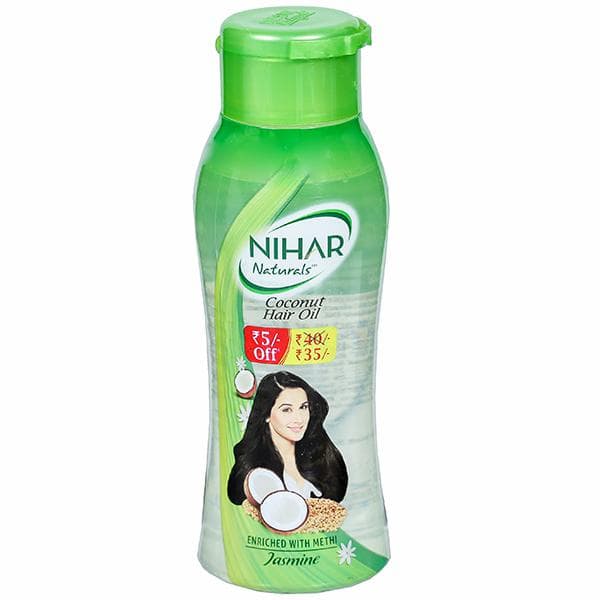 Nihar Naturals Jasmine Coconut Hair Oil (Rs 5 Off) 98 ml