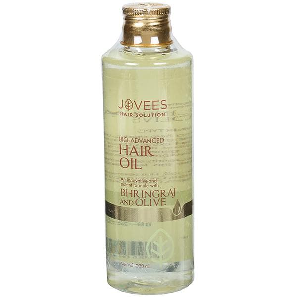 Jovees Hair Solution Bio-Advanced Hair Oil with Bhringraj and Olive 200 ml