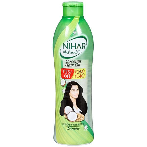 Nihar Naturals Jasmine Coconut Hair Oil (Rs 15 Off) 400 ml