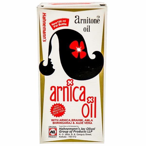 Arnica Oil With Arnica, Brahmi, Amla, Bhringaraj & Aloe Vera 100 ml