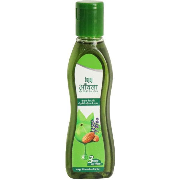 Bajaj Amla Non Sticky Hair Oil With Badam Oil And Rosemary Oil 80 ml
