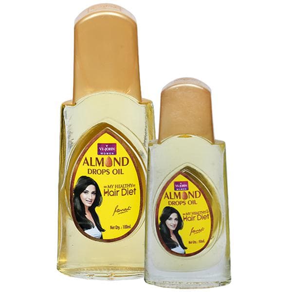 Vi-John Women Almond Drops Hair Oil (Buy 100 ml Get 50 ml Free) Pack Of 2