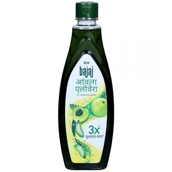 Bajaj Amla Aloevera Non Sticky Hair Oil 500 ml