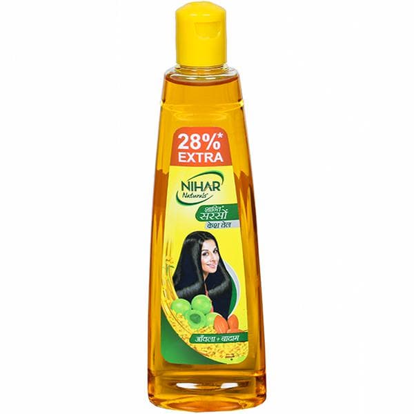 Nihar Naturals Shanti Sarsoo Kesh Tel (Extra 28%) 70 ml