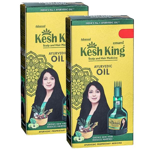Emami Kesh King Ayurvedic Hair Oil (Buy 1 Get 1 Free) 2 x 50 ml