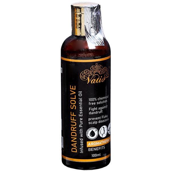 Vativ Dandruff Solve Infused with Pure Essential Oil 100 ml