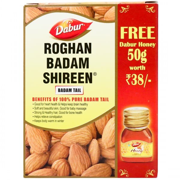 Dabur Roghan Badam Shireen Badam Tail (Free Dabur Honey 50 g) 50 ml
