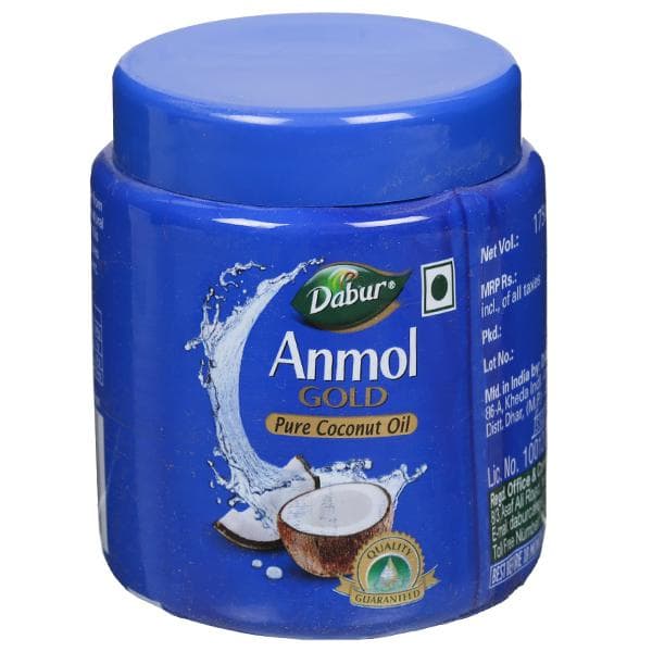 Dabur Anmol Gold Pure Coconut Oil Jar 175 ml
