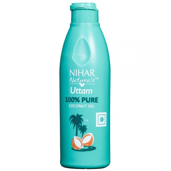 Nihar Naturals Uttam Pure Coconut Oil 160 ml