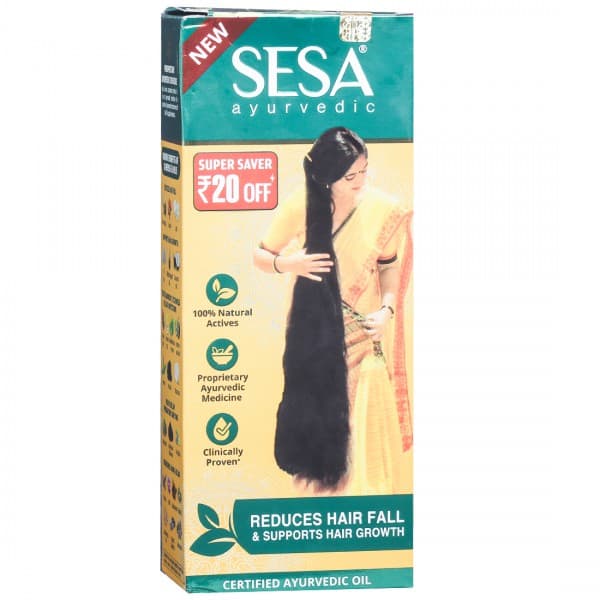 Sesa Ayurvedic Hair Oil (Super Saver Rs. 20 Off) 180 ml