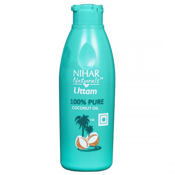 Nihar Naturals Uttam Pure Coconut Oil 90 ml
