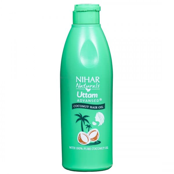 Nihar Naturals Uttam Advansed Coconut Hair Oil 185 ml