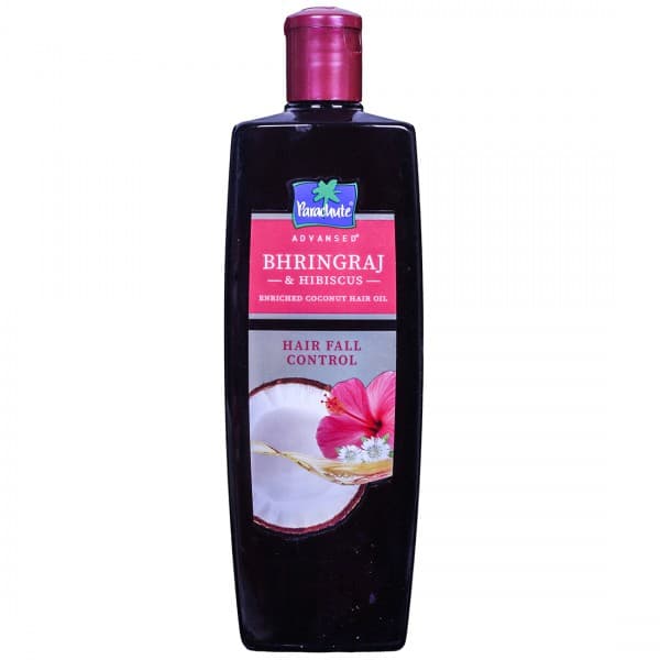 Parachute Advansed Bhringraj & Hibiscus Enriched Coconut Hair Oil For Hair Fall Control 300 ml