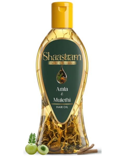 Shaastram Amla & Mulethi Hair Oil 180 ml