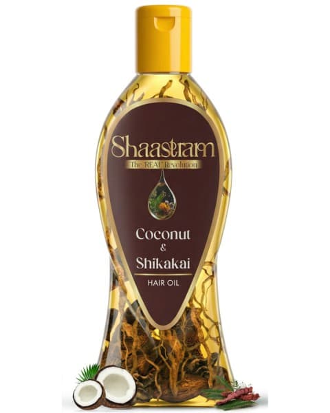 Shaastram Coconut & Shikakai Hair Oil 180 ml