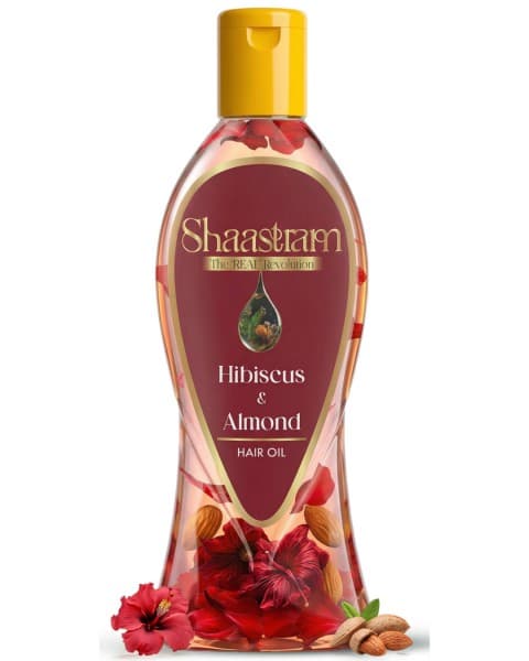 Shaastram Hibiscus & Almond Hair Oil 180 ml