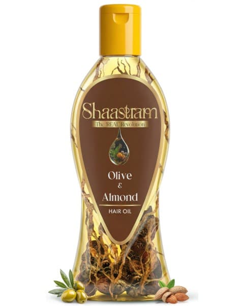 Shaastram Olive & Almond Hair Oil 180 ml