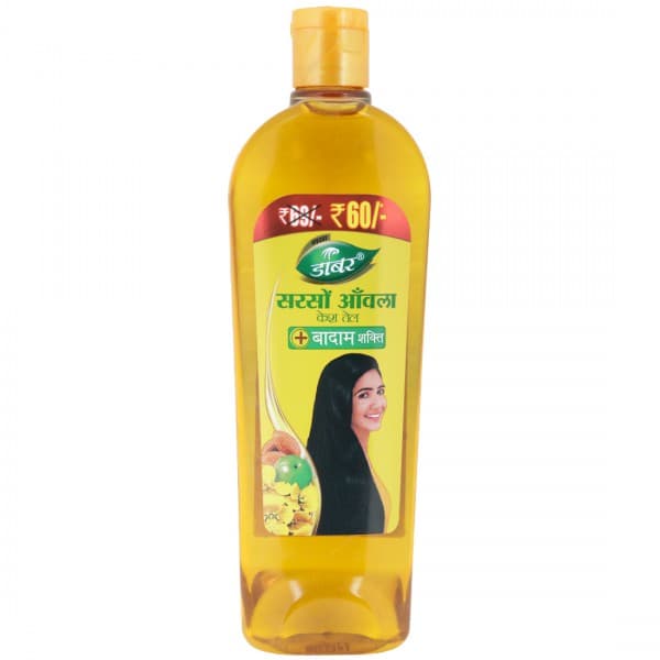 Dabur Sarson Amla Kesh Tail + Badam Shakti (Rs. 9 Off) 170 ml