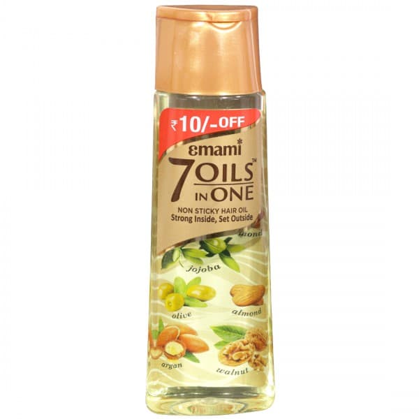 Emami 7 Oils In One Non Sticky Hair Oil (Rs. 10 Off) 100 ml