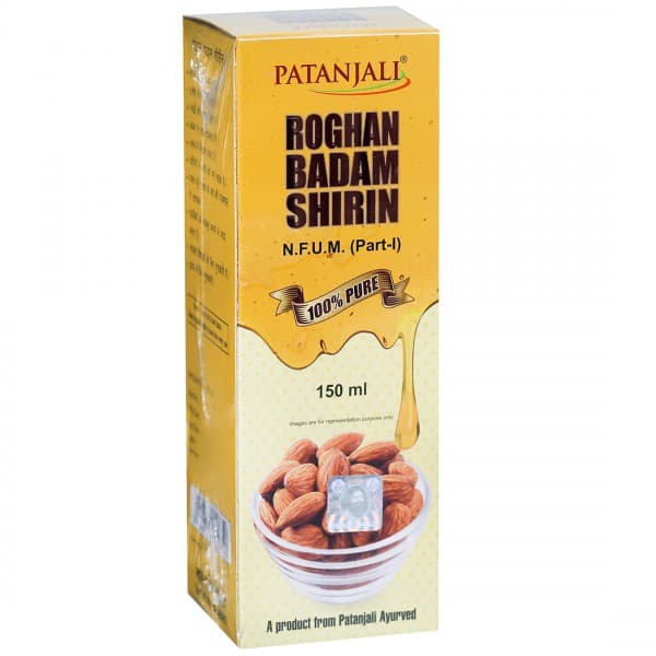 Patanjali Roghan Badam Shirin Almond Oil 150 ml