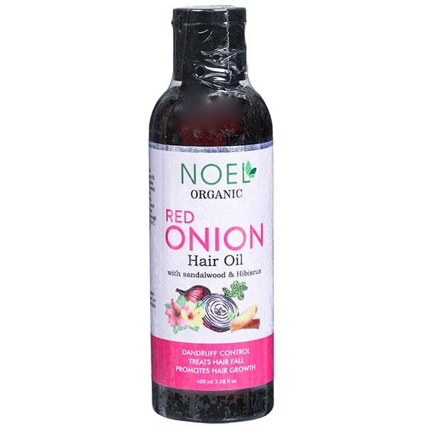 Noel Organic Red Onion Hair Oil with Sandalwood & Hibiscus 110 ml